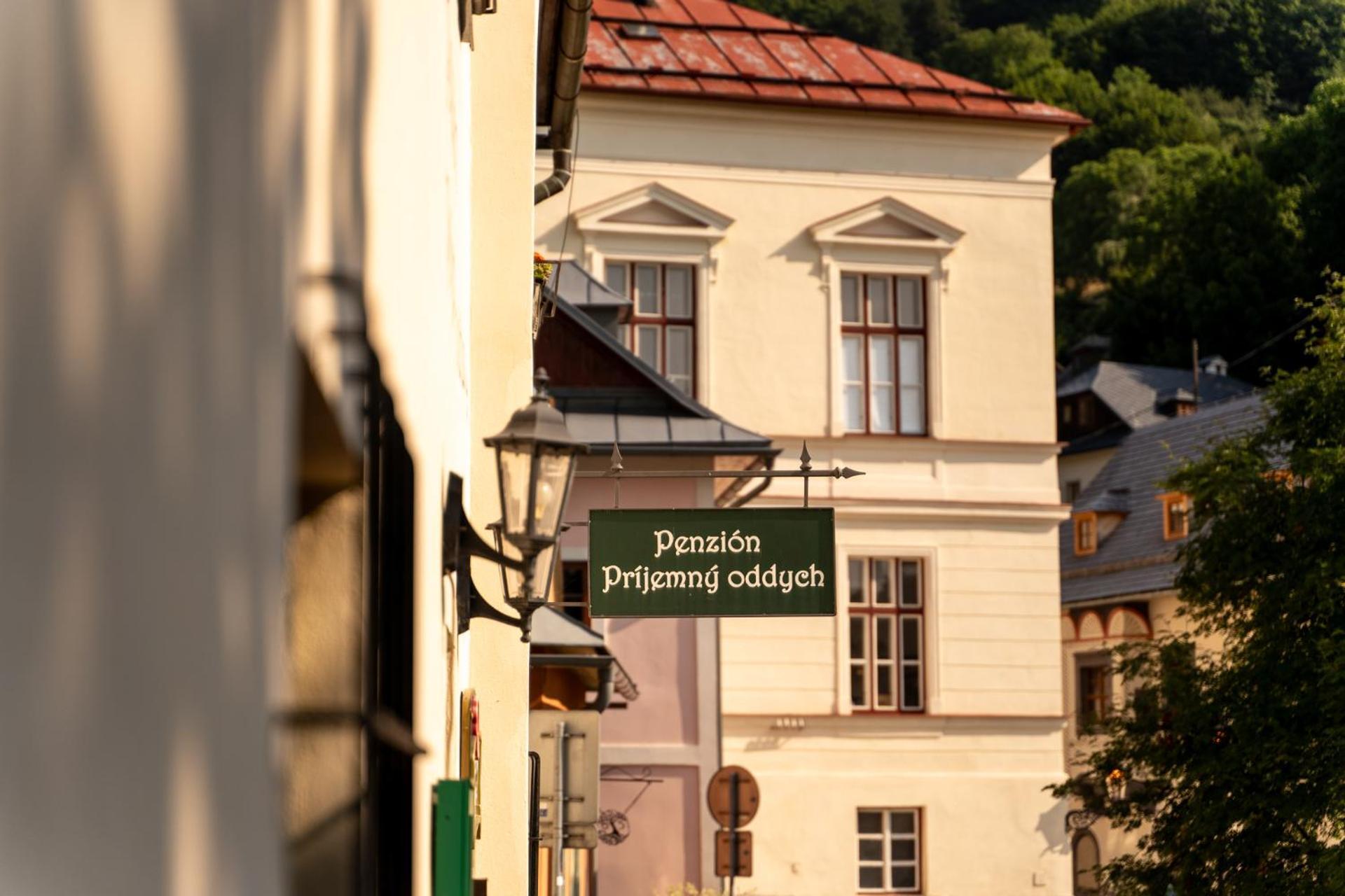 Penzión Príjemný Oddych Banská Štiavnica Zewnętrze zdjęcie